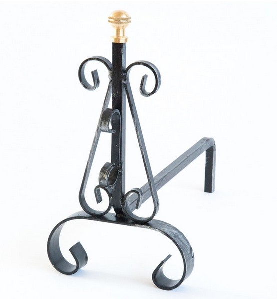 Pair of Wings H34CM Eco Iron Forged/Brass