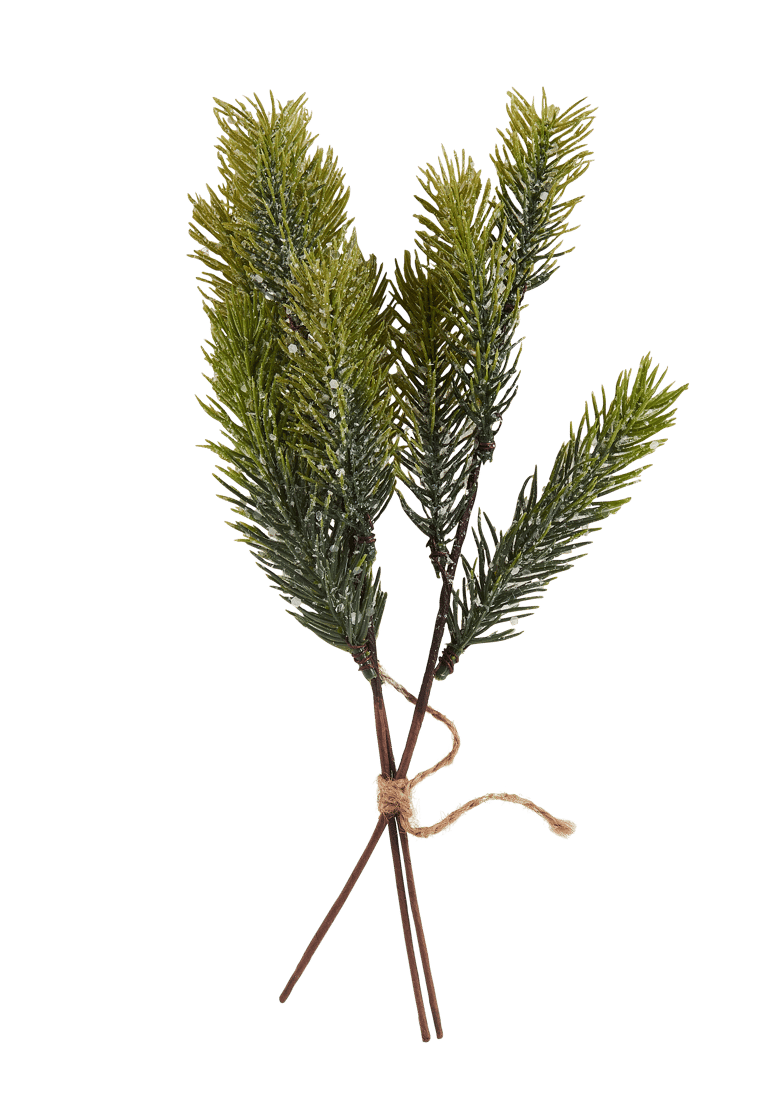 PINIUS Decorative branches set of 3 green, L 25 cm