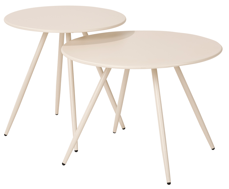 Casa IVY Natural lounge table, H 40 cm - Ø 55 cm