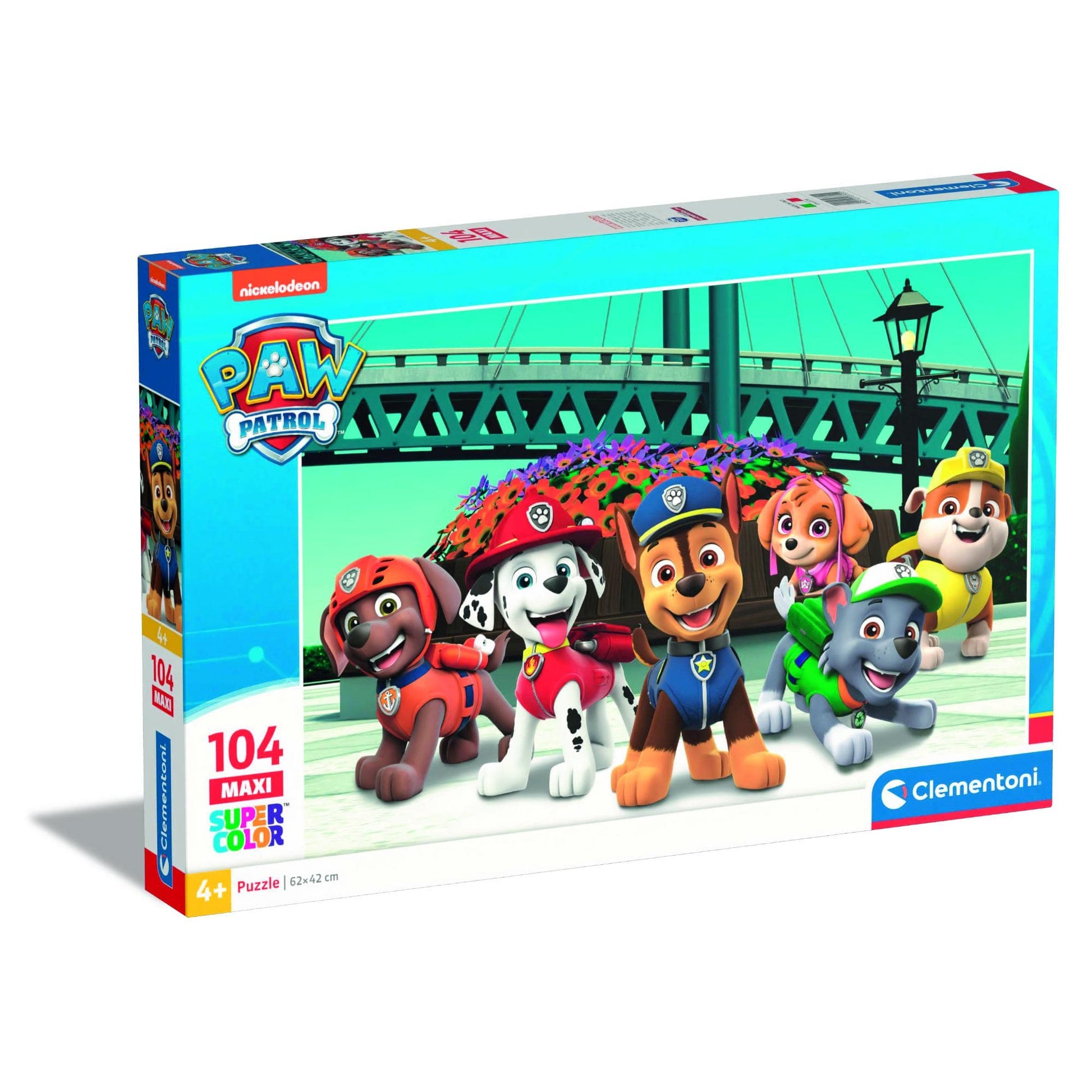 Toys 104 Piece Maxi Puzzle - Supercolor: Paw Patrol