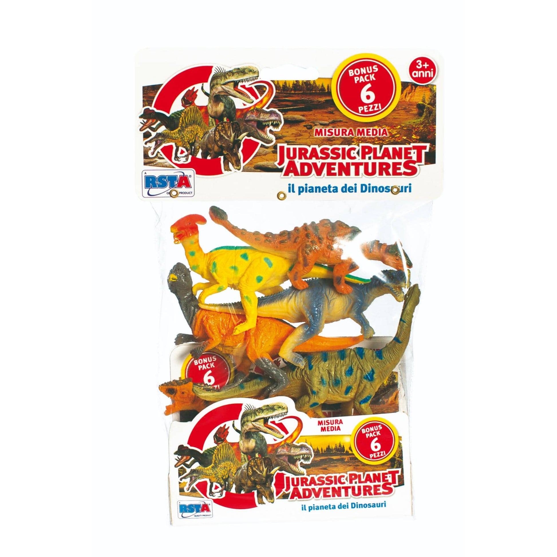 Toys 6-PIECE MEDIUM DINOSAUR ENVELOPE