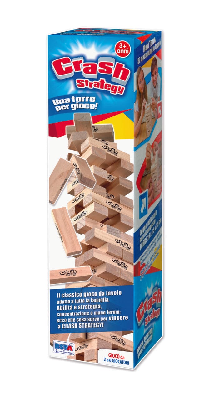 Toys Crash Strategy - Wooden Tower