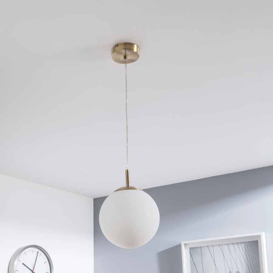 Bricocenter CELESTINE CHANDELIER WHITE GLASS D25 E27=60W