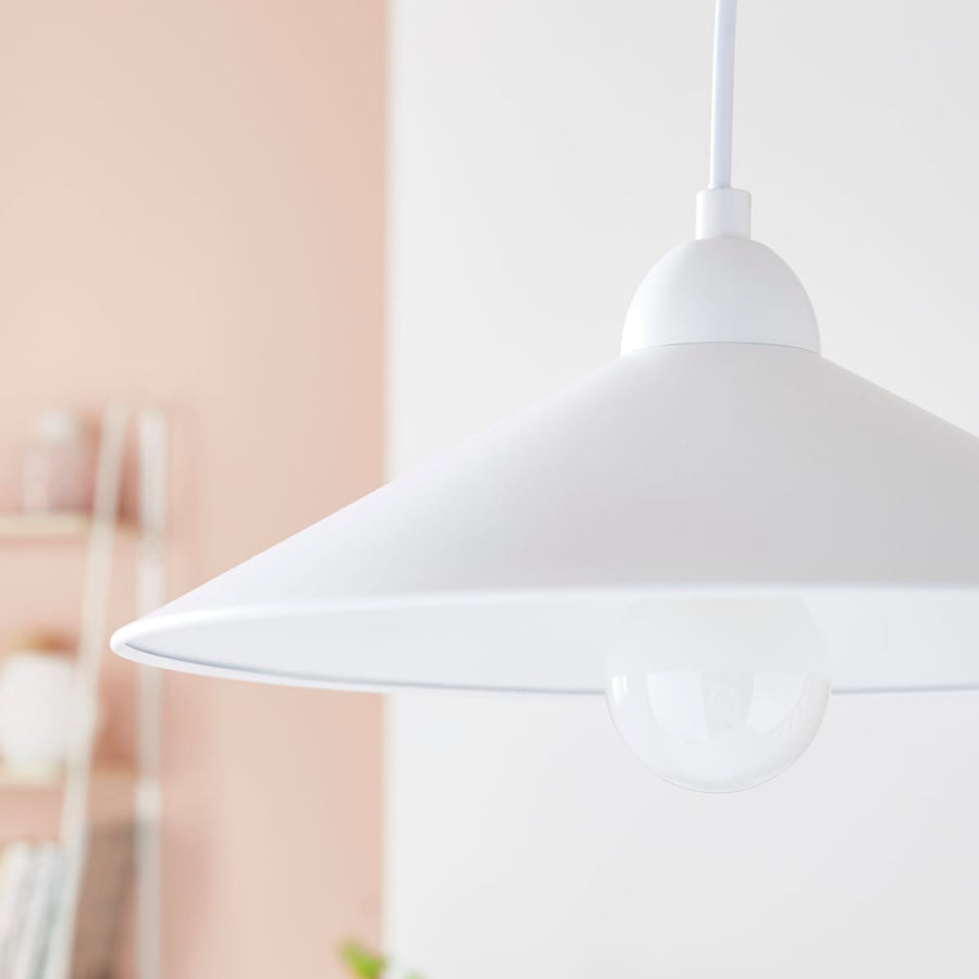 Bricocenter BRAGA METAL CHANDELIER WHITE D32 E27=60W