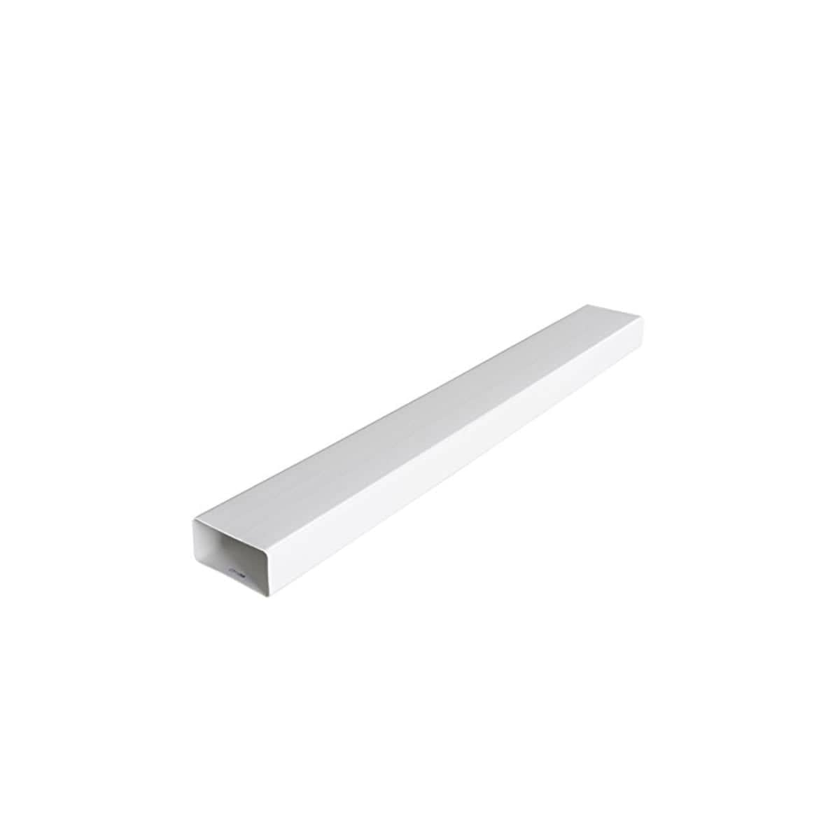 Bricocenter RECTANGULAR TUBE 120 X 60 MM MT 1 WHITE