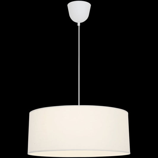 Bricocenter LAMPADARIO SITIA TESSUTO BIANCO D48 3XE27=60W
