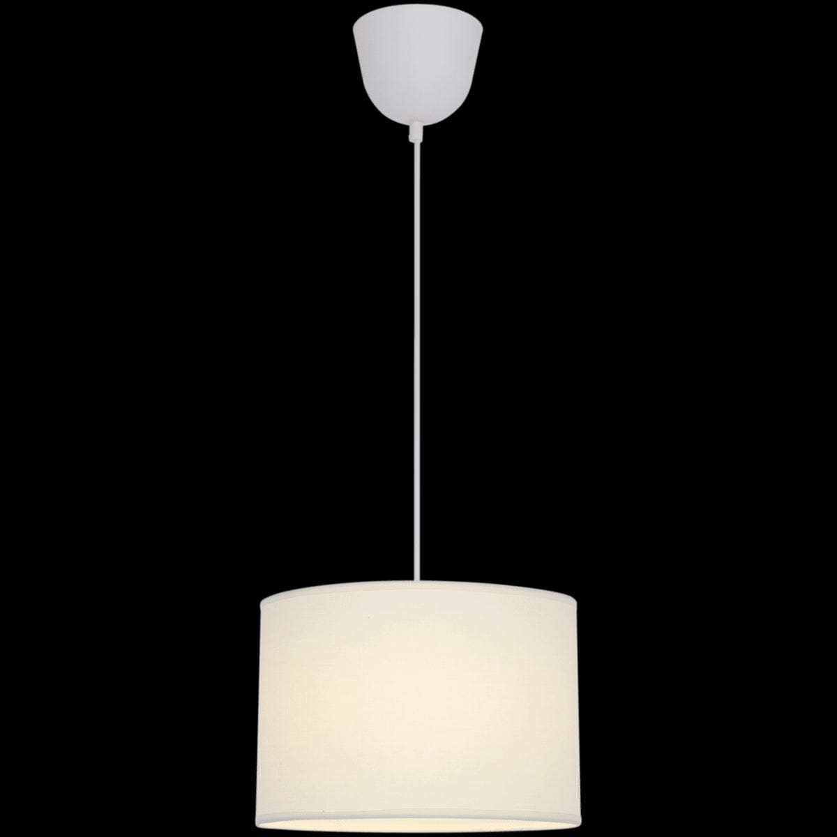 Bricocenter LAMPADARIO SITIA TESSUTO BIANCO D29 E27=60W