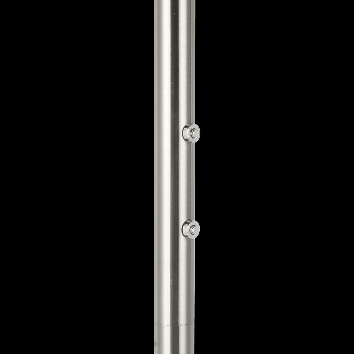 SAUKI SATIN NICKEL FLOOR LAMP H180 CM LED 3700LM CCT DIMMABLE