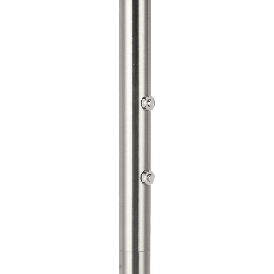 SAUKI SATIN NICKEL FLOOR LAMP H180 CM LED 3700LM CCT DIMMABLE