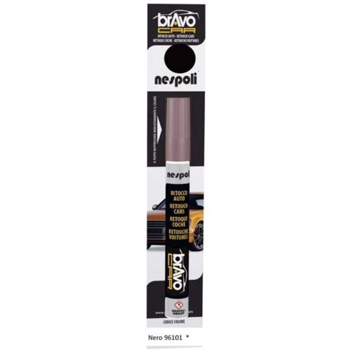 Bricocenter CAR MARKER 10ML BLACK RAL 96101