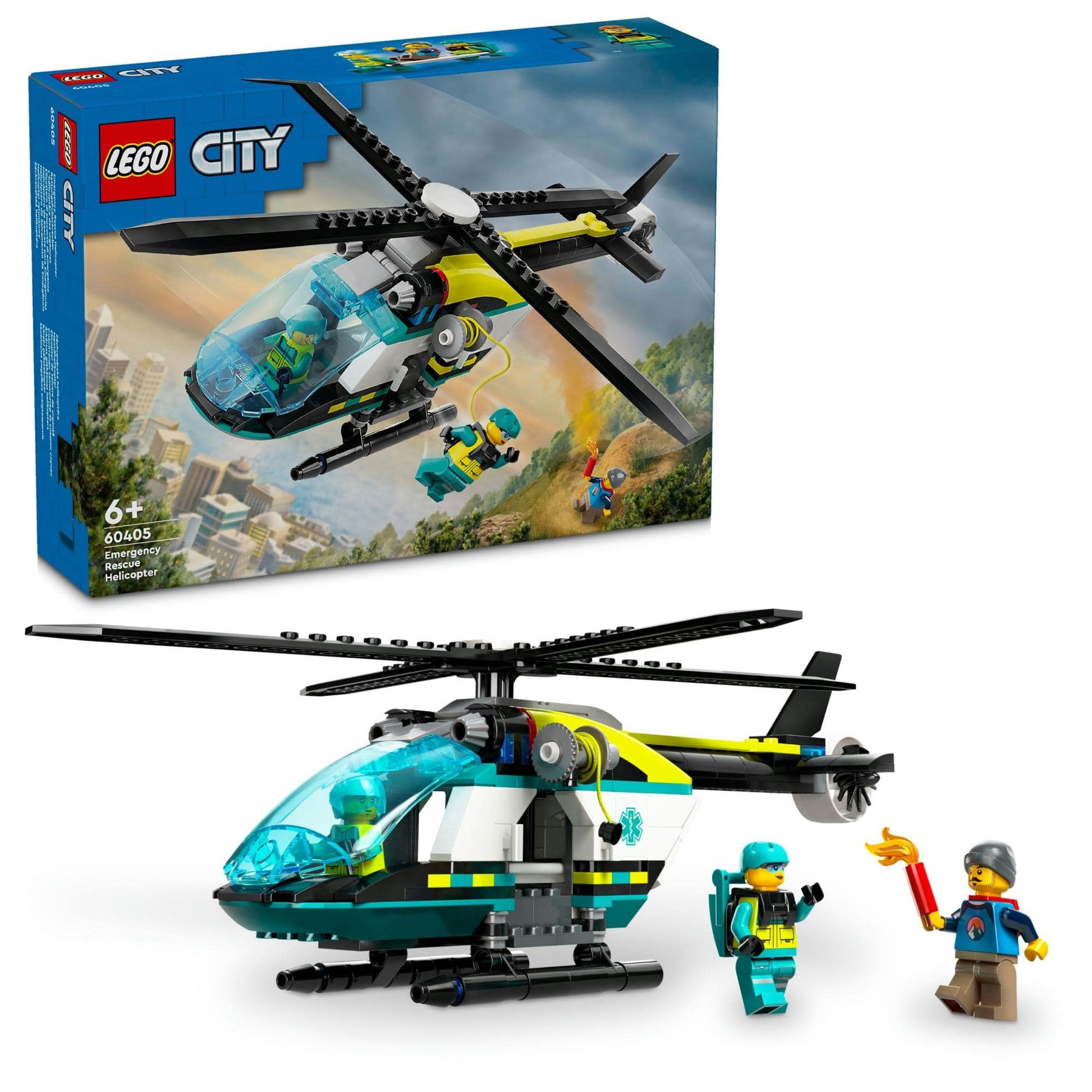 Toys City - Emergency rescue helicopter