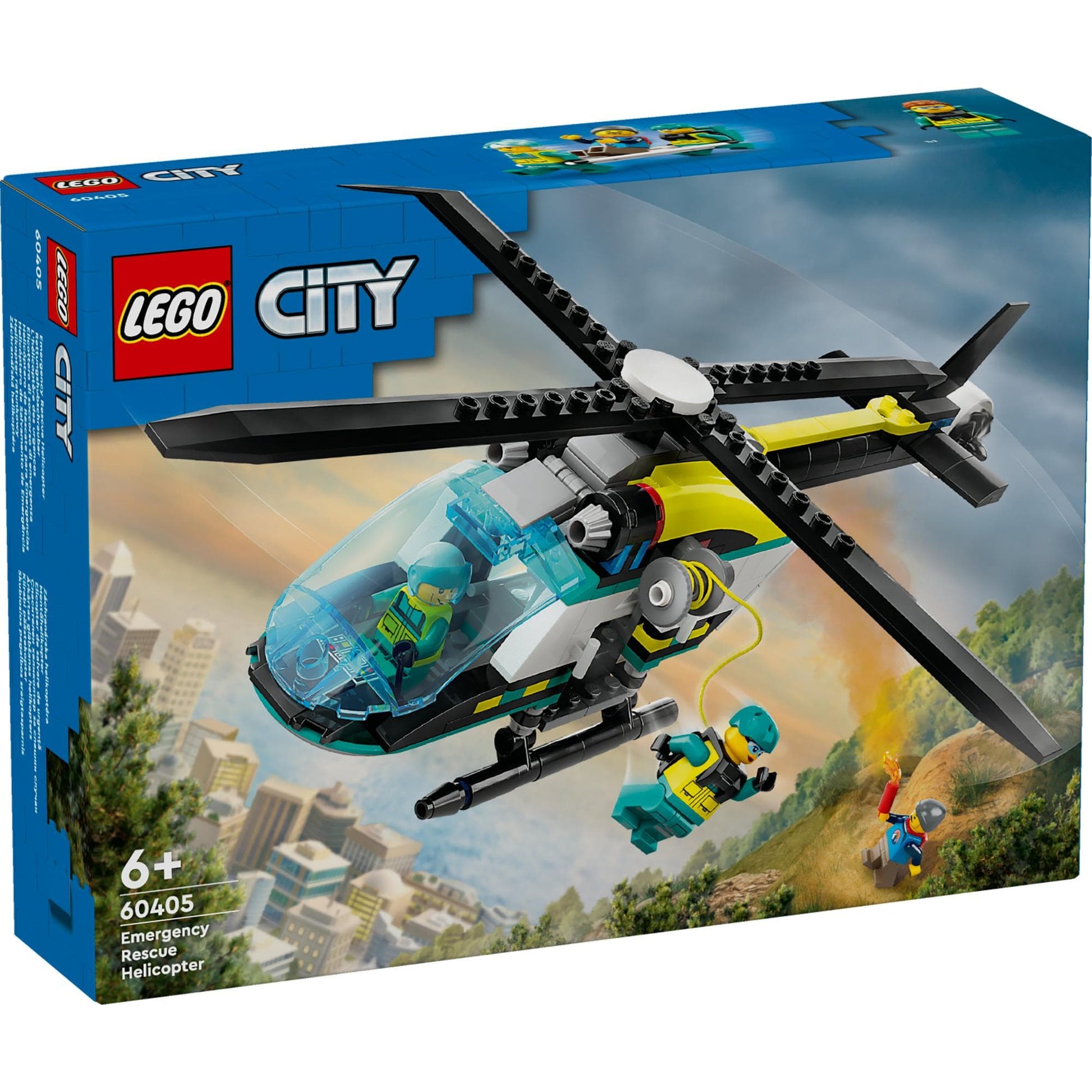 Toys City - Emergency rescue helicopter