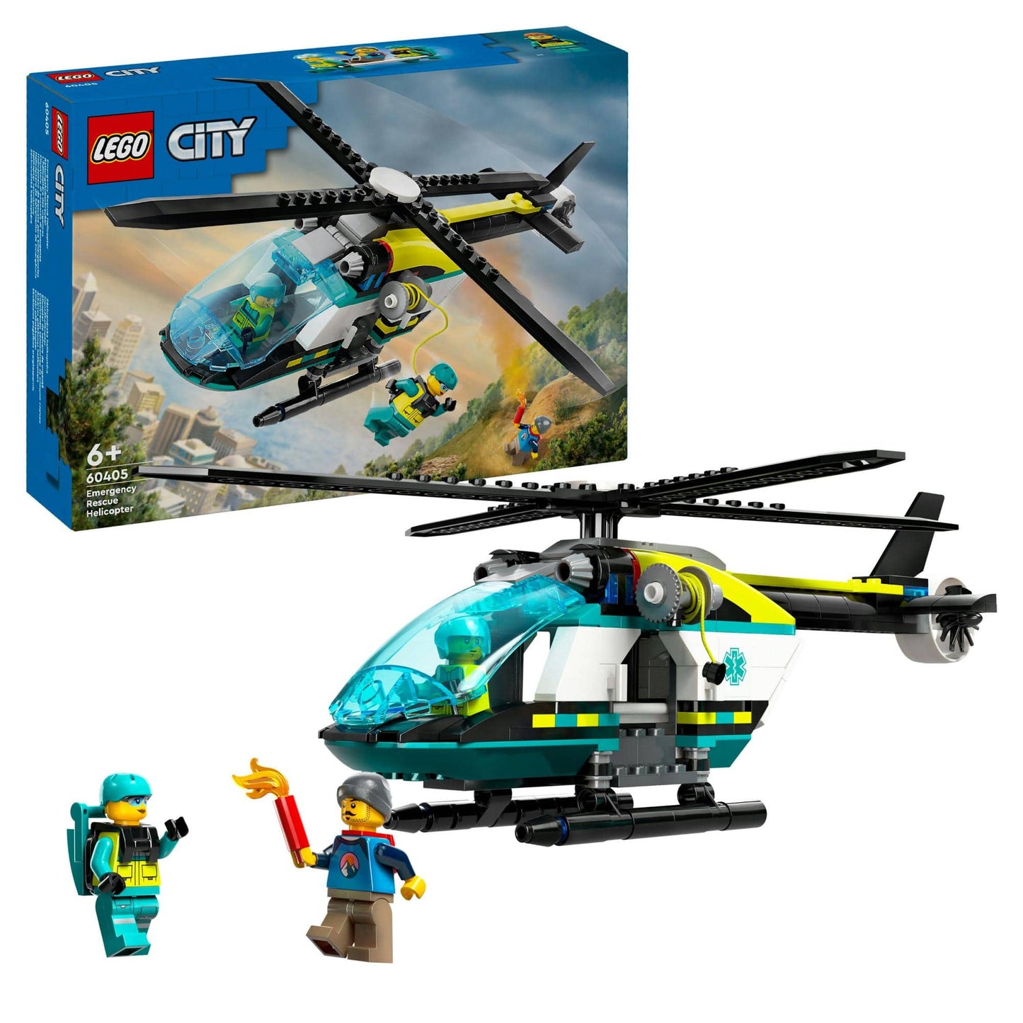 Toys City - Emergency rescue helicopter