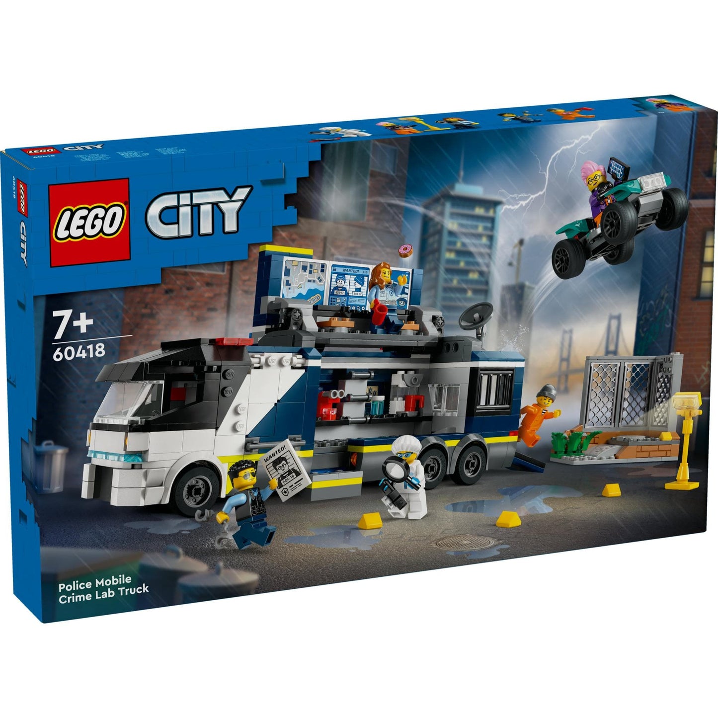 Toys City - Mobile police laboratory truck