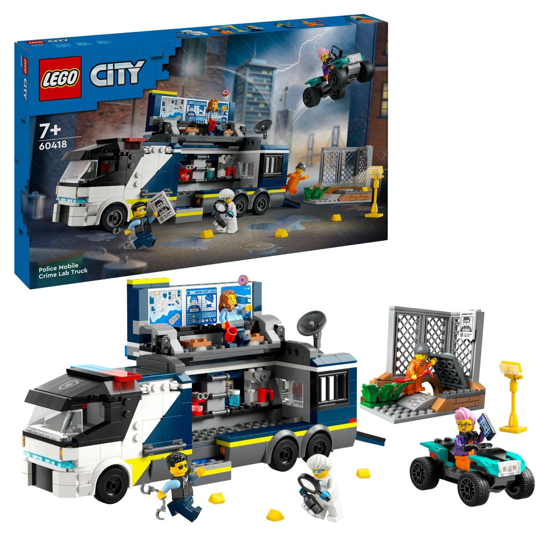 Toys City - Mobile police laboratory truck