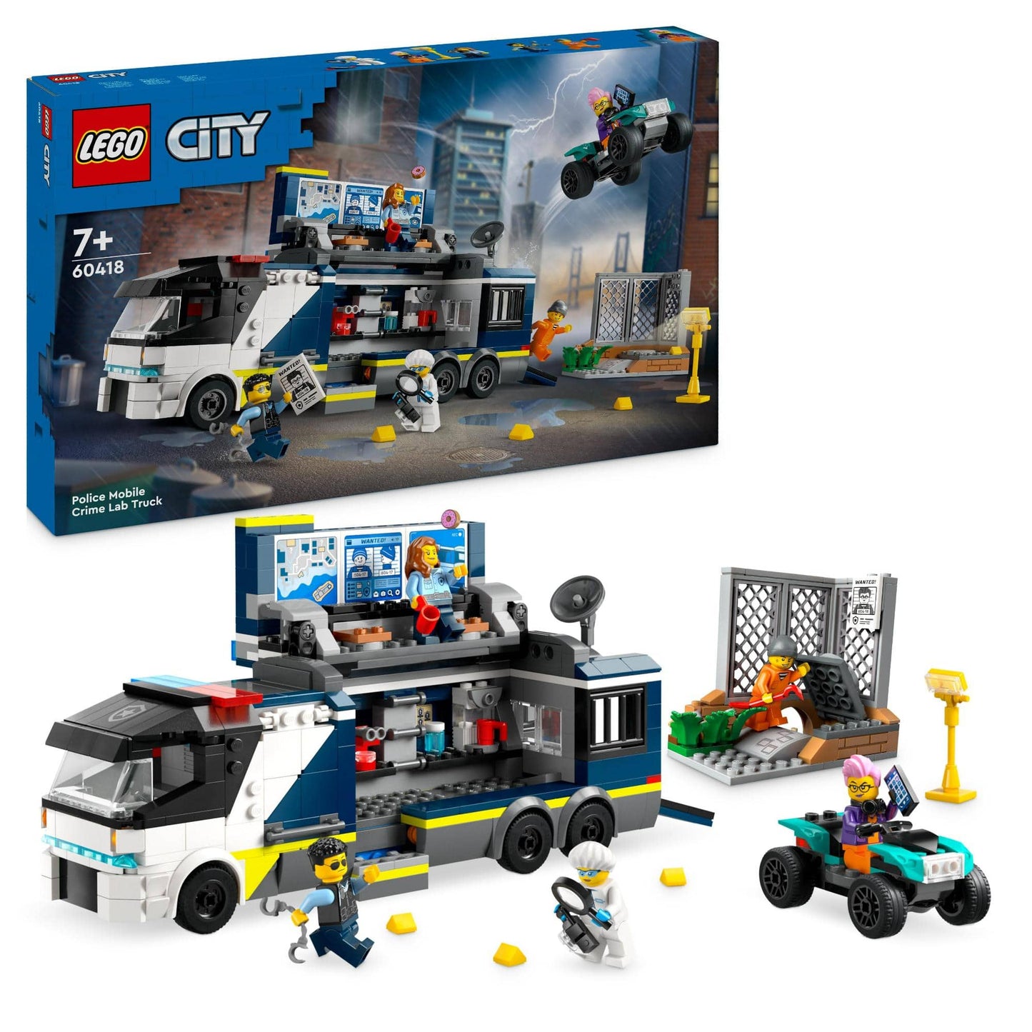 Toys City - Mobile police laboratory truck