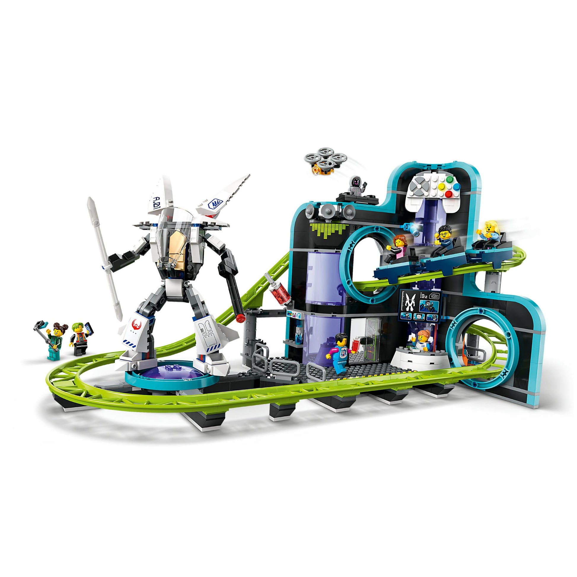 City - Robot World Roller Coaster
