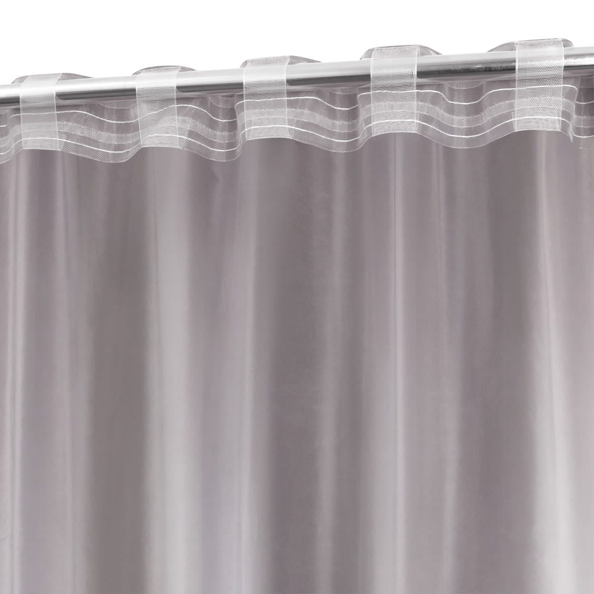 Bricocenter PROTECT GREY OPAQUE CURTAIN 135X28OCM WEBBING AND CONCEALED LOOP