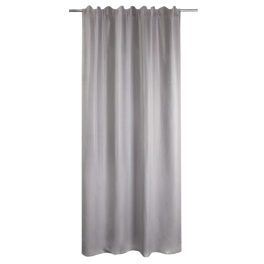Bricocenter PROTECT GREY OPAQUE CURTAIN 135X28OCM WEBBING AND CONCEALED LOOP
