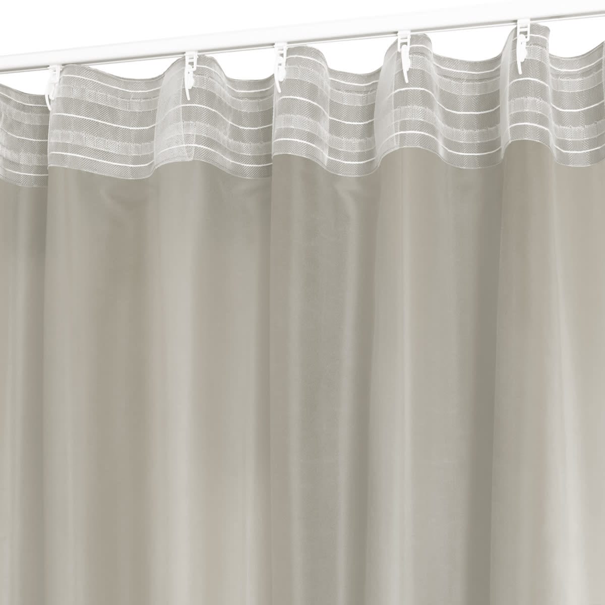 Bricocenter PROTECT ECRU OPAQUE CURTAIN 135X280CM WEBBING AND CONCEALED HANGING LOOP