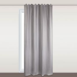 PROTECT GREY OPAQUE CURTAIN 135X28OCM WEBBING AND CONCEALED LOOP