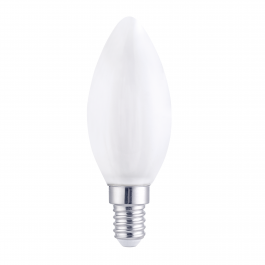 LED BULB E14 =40W CANDLE FROSTED NATURAL LIGHT