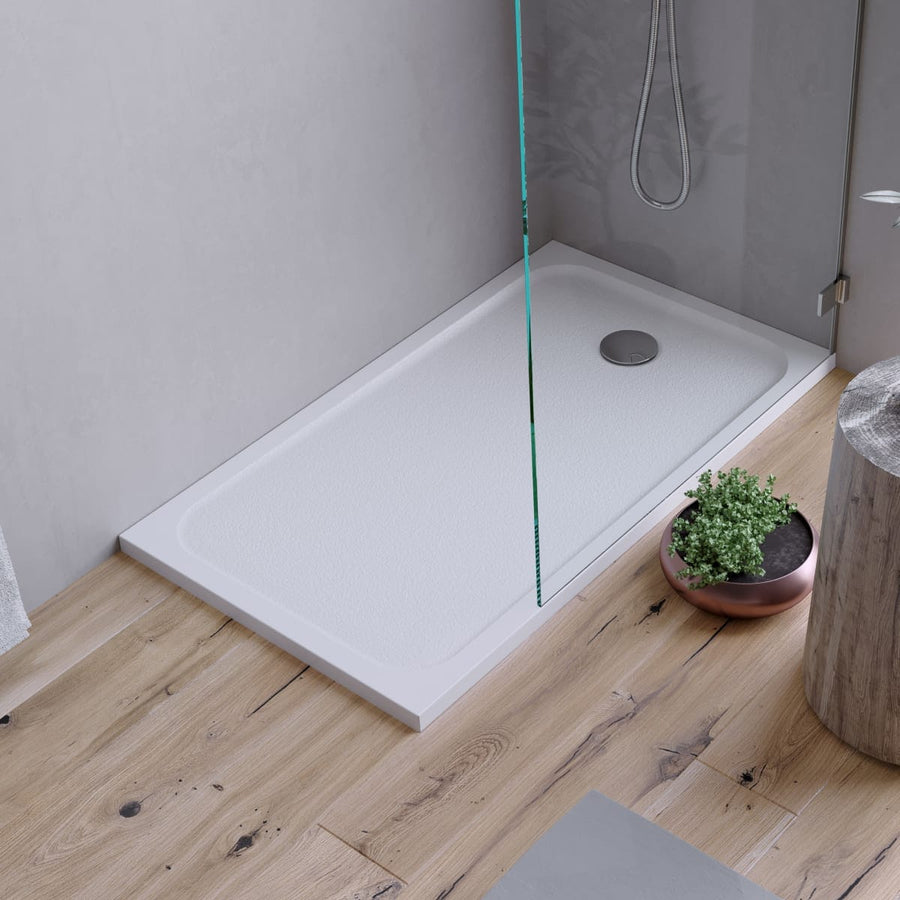 Bricocenter PIATTO DOCCIA EASY BIANCO LUCIDO 70X100