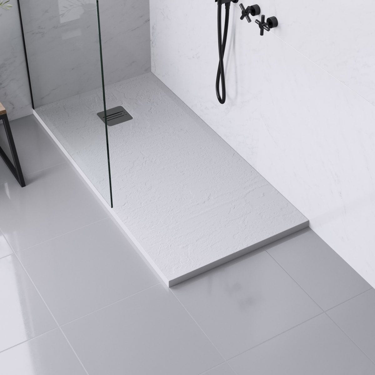 Bricocenter PIATTO DOCCIA REMIX BIANCO OPACO70X140