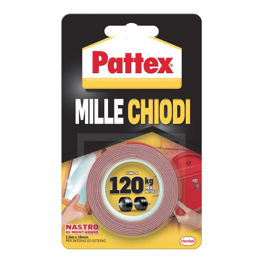 Bricocenter BIADESIVE TAPE MILLECHIODES 9MMx1.5MT