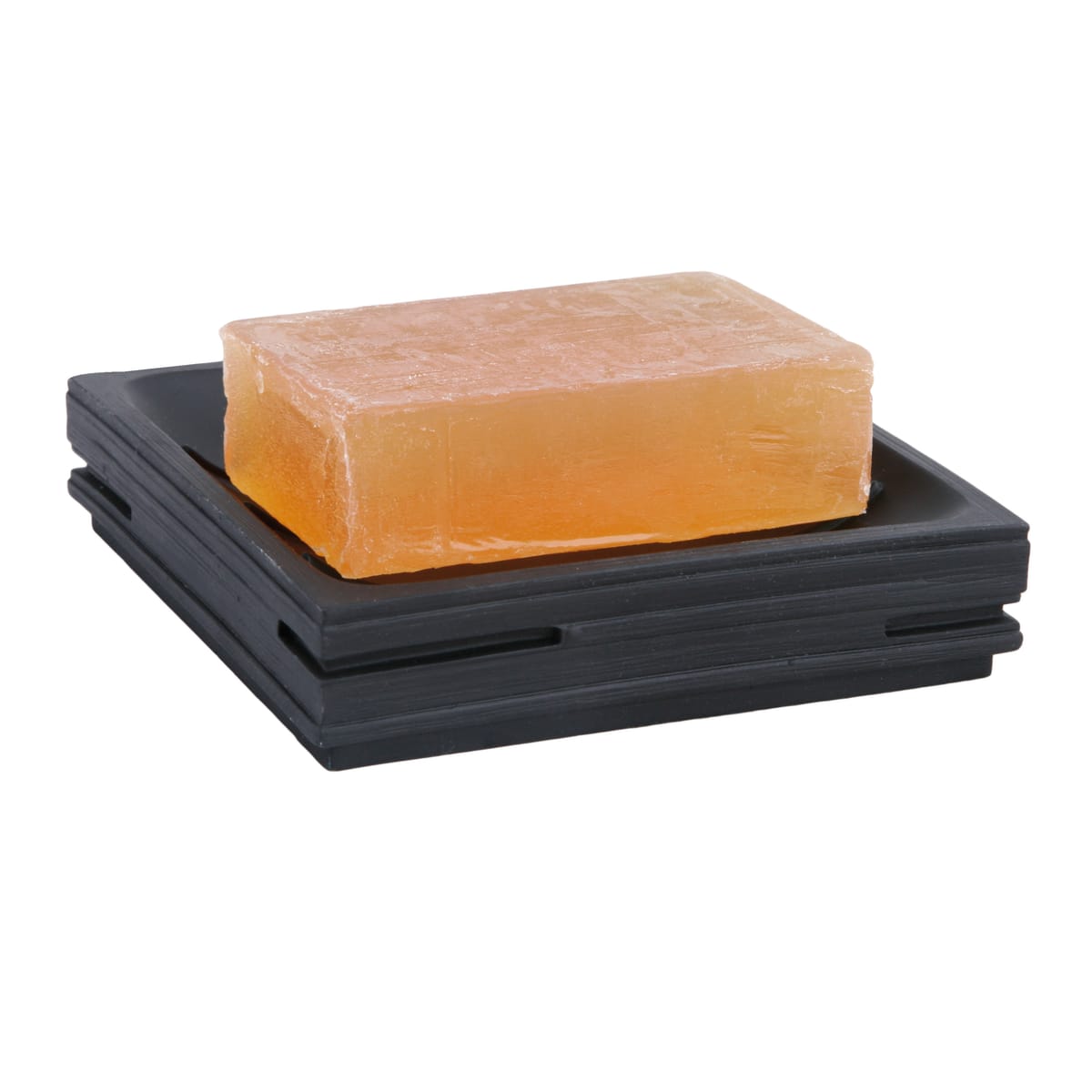 Bricocenter SOAP DISH BLACK RESIN