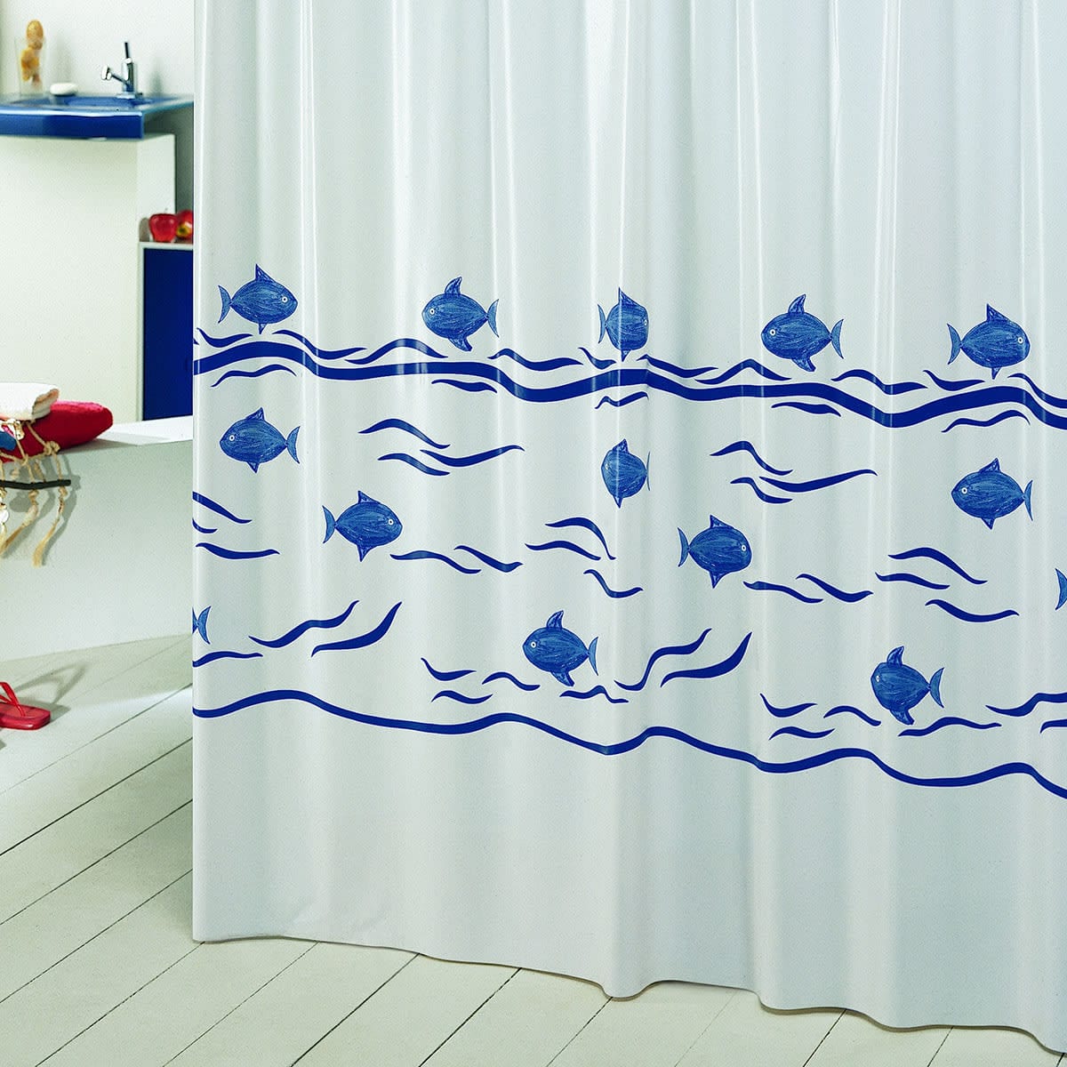 Bricocenter ONDA SHOWER CURTAIN L 240 H 200 CM VINYL