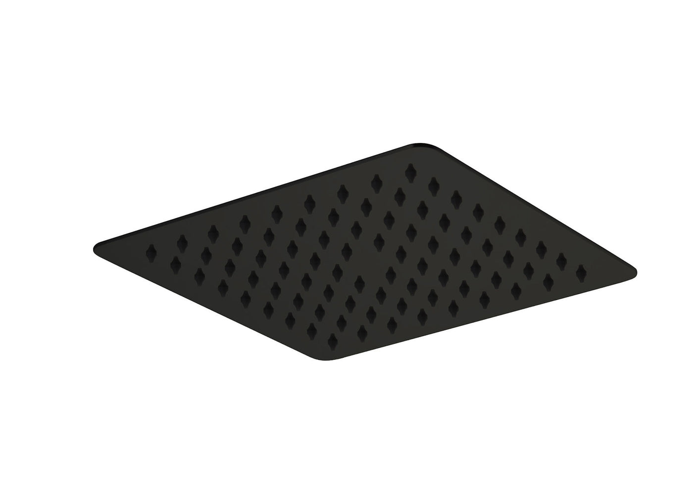 SENSEA BLACK STEEL SQUARE SHOWER HEAD
