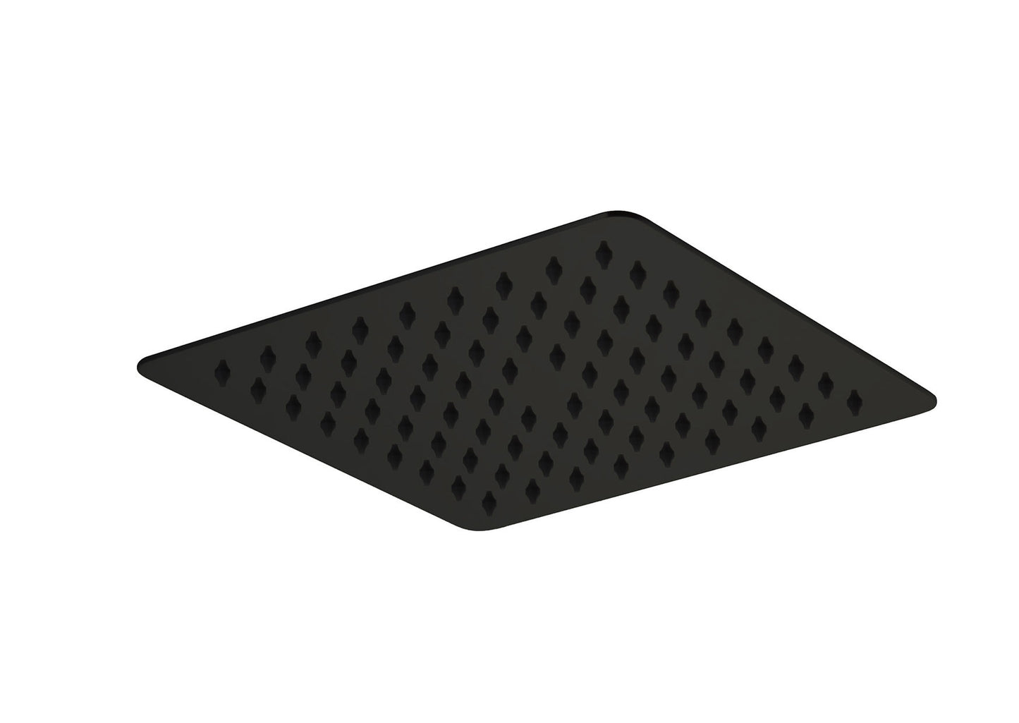 SENSEA BLACK STEEL SQUARE SHOWER HEAD