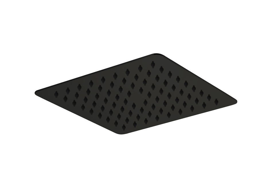 SENSEA BLACK STEEL SQUARE SHOWER HEAD