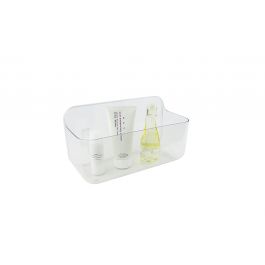 SHOWER CONTAINER LARGE PLASTIC AIR WITH ADHESIVE
