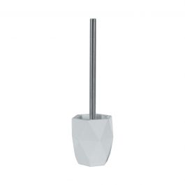 COUNTERTOP TOILET BRUSH HOLDER DALIA WHITE CERAMIC