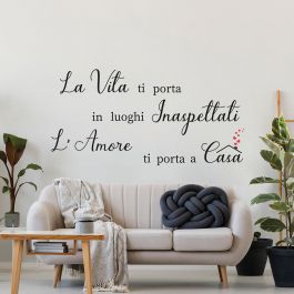 STICKER WORDS UP XL LA VITA 47X67 CM