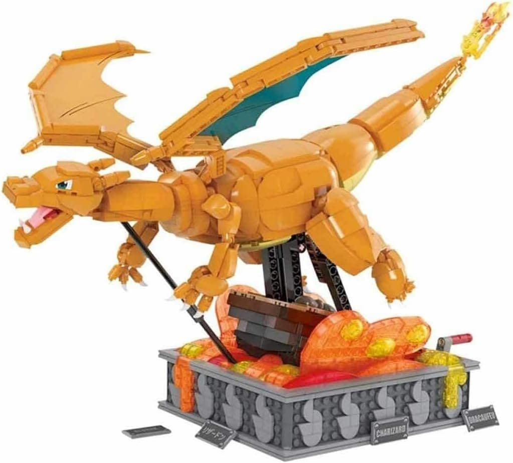 MEGA Pokémon Action Figure - Buildable Motion Charizard with 1663 Pieces - best price from Maltashopper.com HMW05