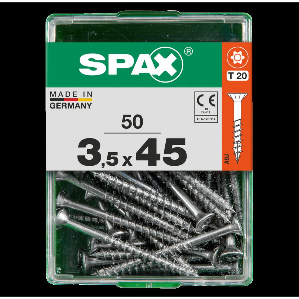 SPAX TSP T-STAR PLUS WIROX 3.5X45 M 50 P