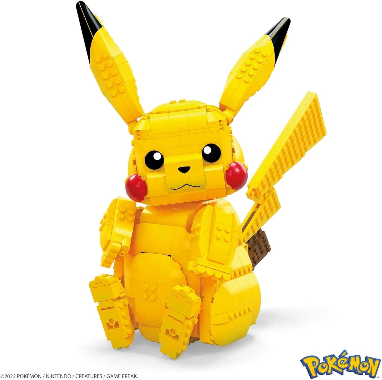 MEGA Pokémon Jumbo Pikachu Collectible Character Model with 825 Pieces - best price from Maltashopper.com FVK81