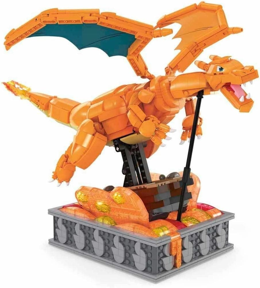 MEGA Pokémon Action Figure - Buildable Motion Charizard with 1663 Pieces - best price from Maltashopper.com HMW05