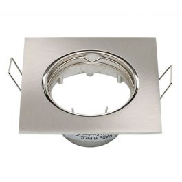 BEZEL FOR SQUARE NICKEL CLANE RECESSED SPOTLIGHT