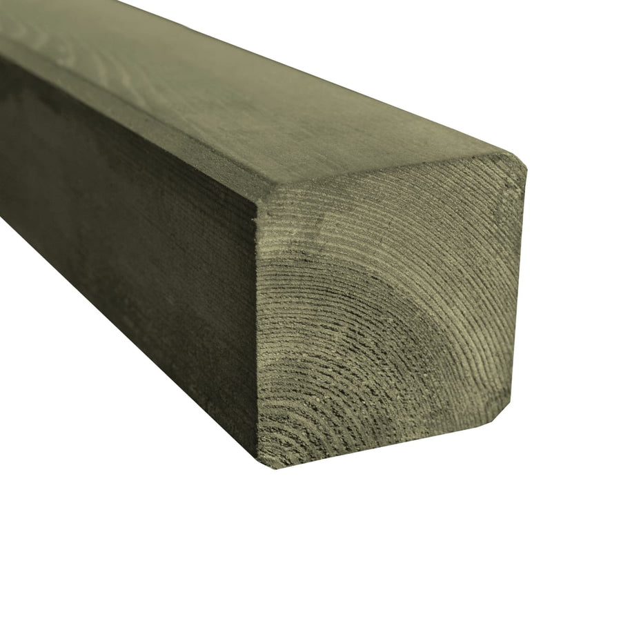 Bricocenter 7 X 7 X H 180 CM SQUARE POLE OF AUTOCLAVE-TREATED PINE WOOD