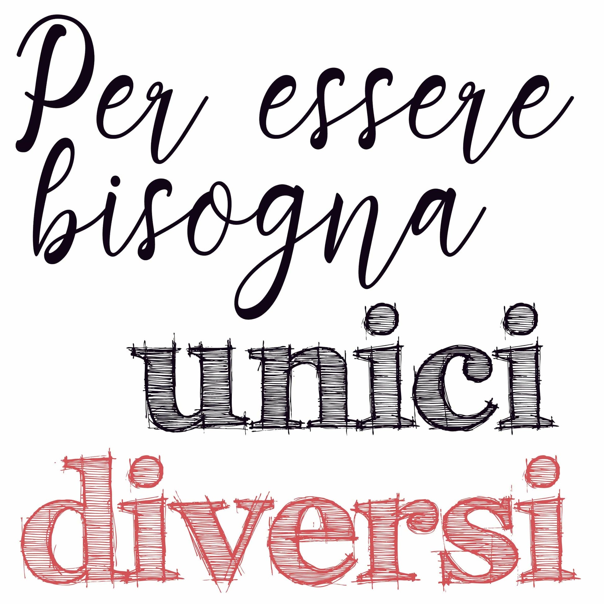 Bricocenter STICKER WORDS UP BE DIFFERENT 31.5X34