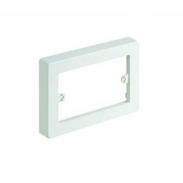 ADAPTER BOX OVAL WHITE