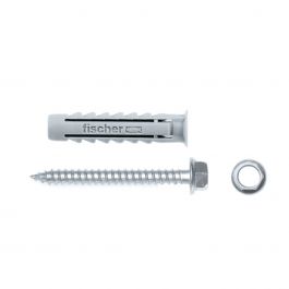 TASSELLI FISCHER SX PLUS DIAM 10 X 50 MM CON VITE, 4 PEZZI