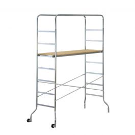 MEDIUM GALVANIZED STEEL SCAFFOLDING - CAPACITY 120KG