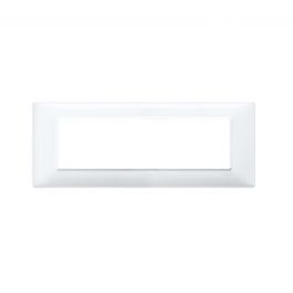 PLANA PLATE 7 PLACES WHITE