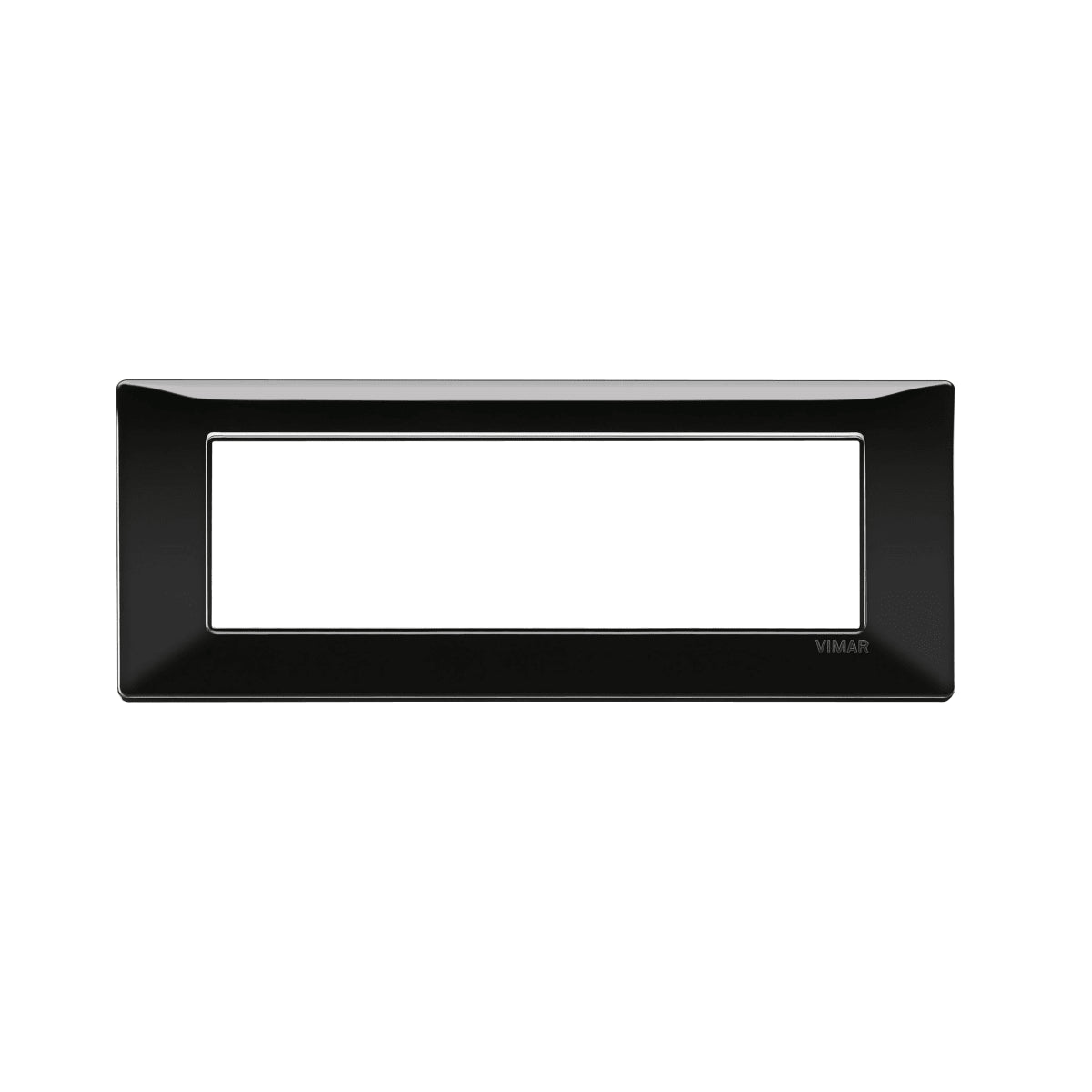 PLANA PLATE 7 PLACES BLACK