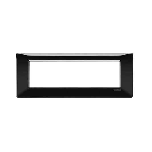 PLANA PLATE 7 PLACES BLACK